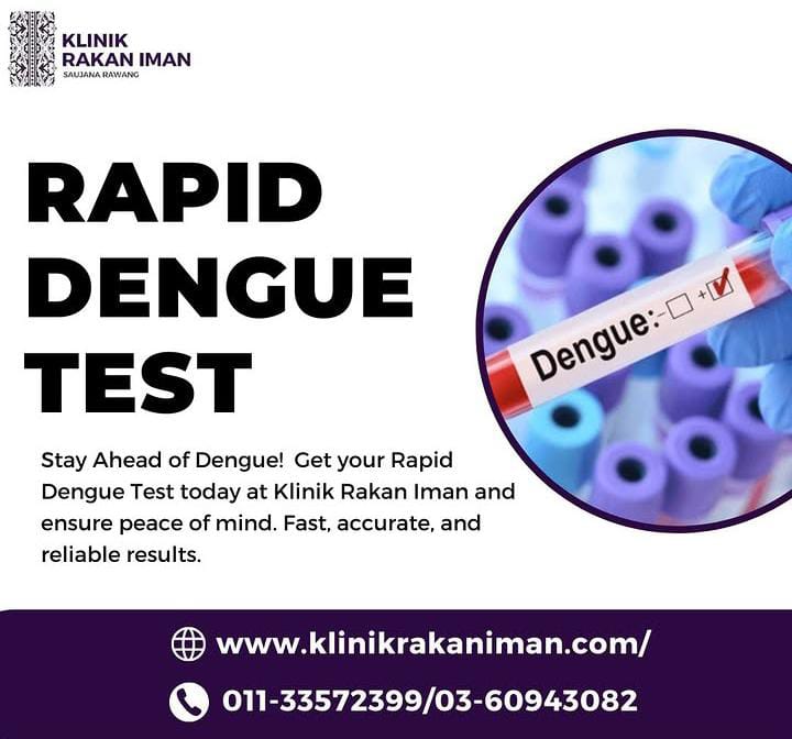 Rapid Dengue Test: Fast and Accurate Diagnosis for Dengue Fever